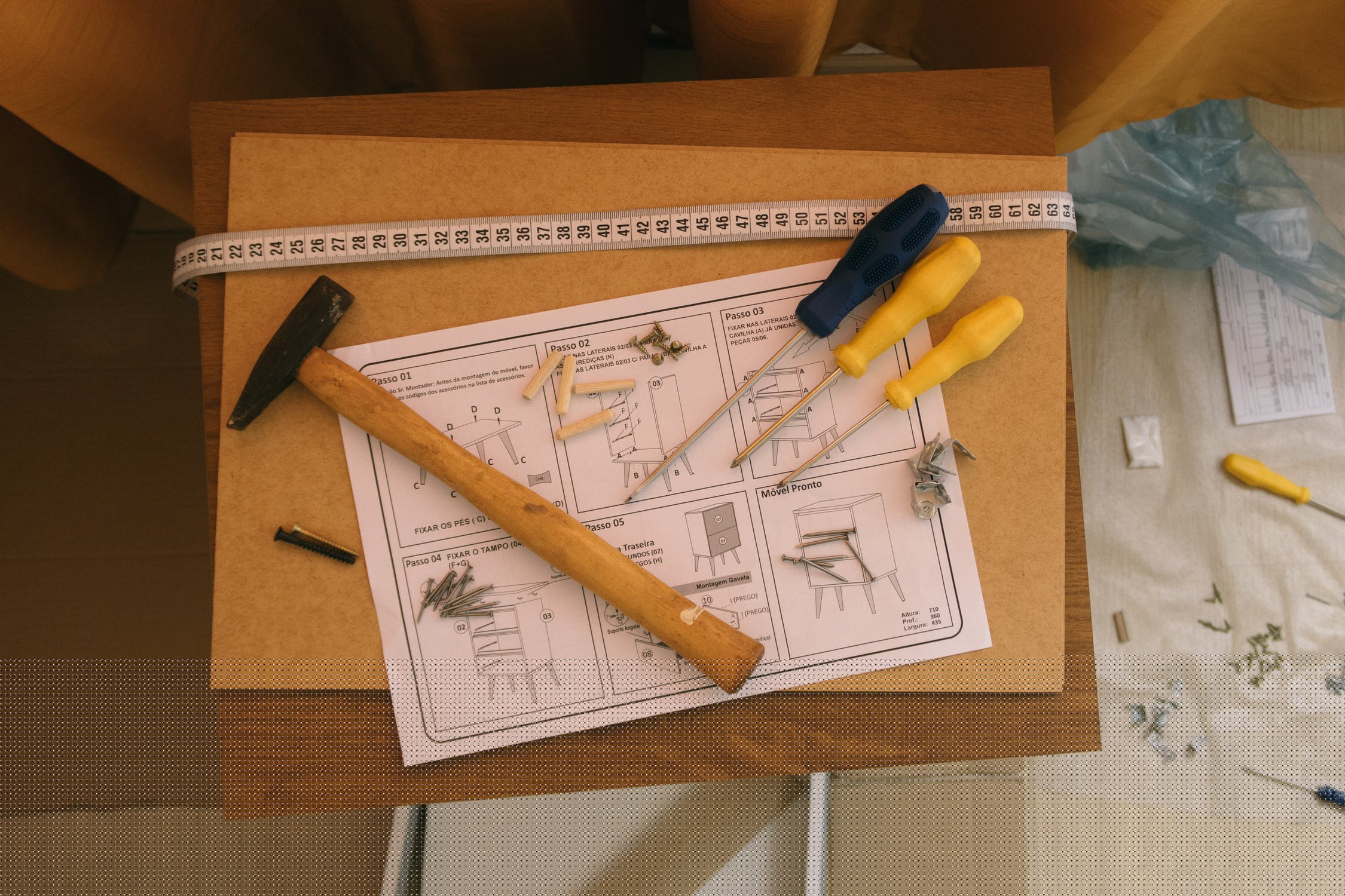 Instructions and tools to build